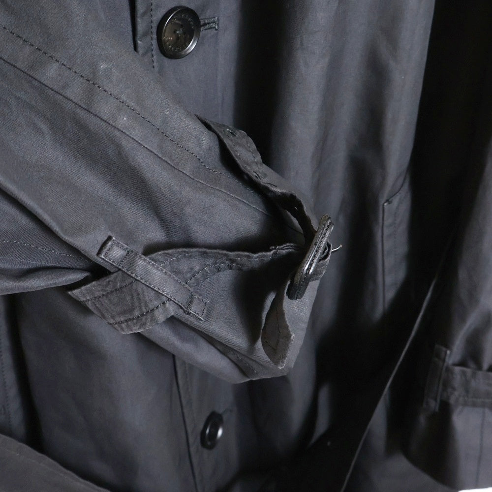 BURBERRY LONDON(バーバリーロンドン) トレンチコート ノバチェックライナー ブラック A1A67-677-08 ウエストベルト