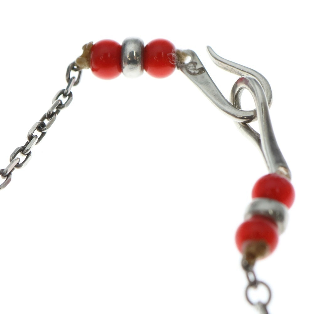 LARRY SMITH(ラリースミス) チェーン ネックレス コンチョ シルバー ターコイズ