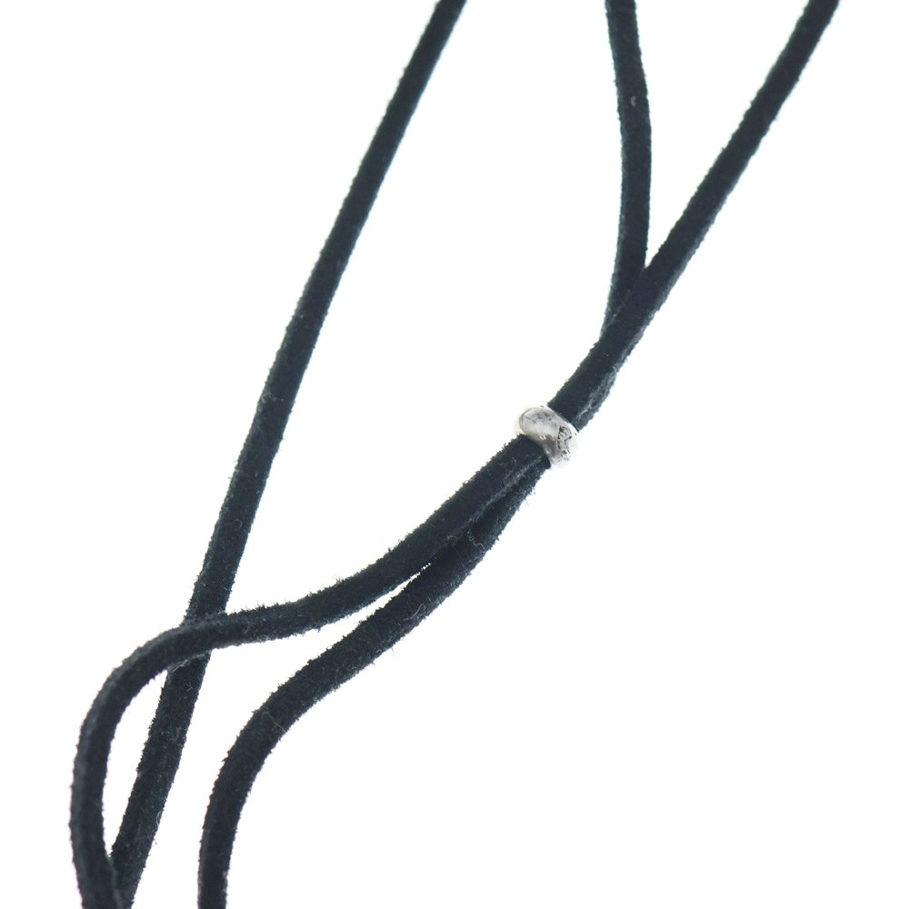NO BRAND(ノーブランド) コンチョ レース ネックレス ブラック