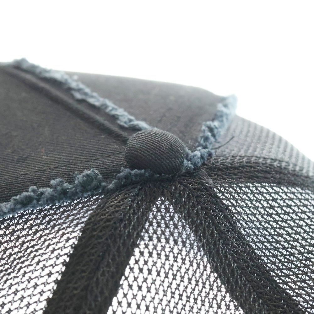 YOSHINORI KOTAKE(ヨシノリコタケ) ロゴパッチ キャップ ブラック