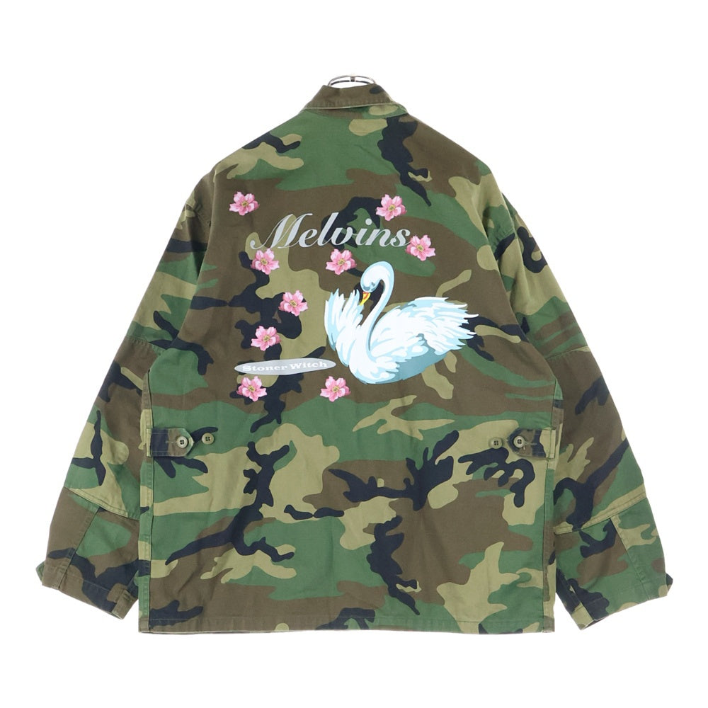 SUPREME(シュプリーム) 24SS ×Melvins BDU Jacket メルヴィンズ カモ柄 ワークジャケット カーキ