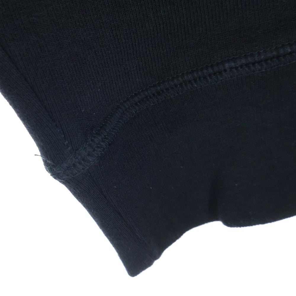 CHROME HEARTS(クロムハーツ) NOT HD PLVR GYN U PAPER JAM ラベル付き 袖クロスパッチ プルオーバーパーカー ブラック