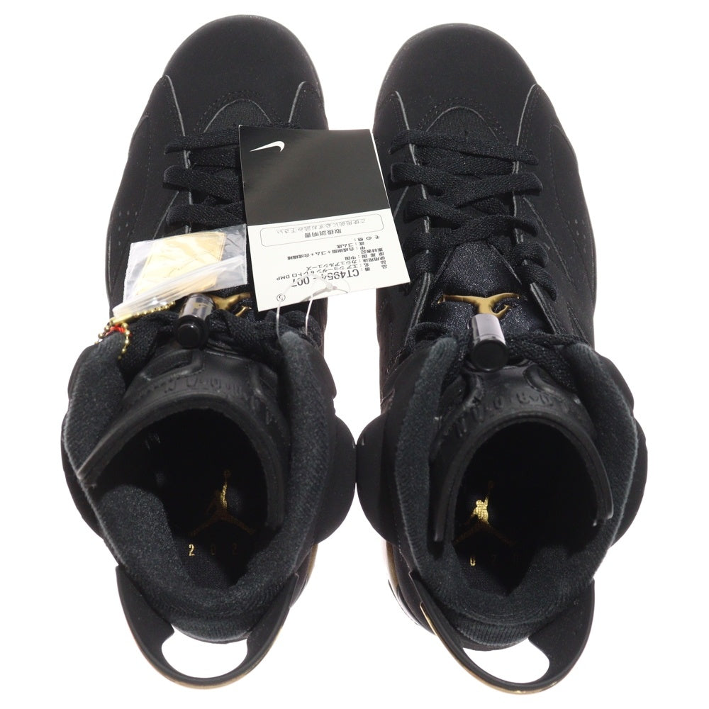 NIKE(ナイキ) Air Jordan 6 DMP Black/Metallic Gold エアジョーダン6 DMP ブラック 26.5cm