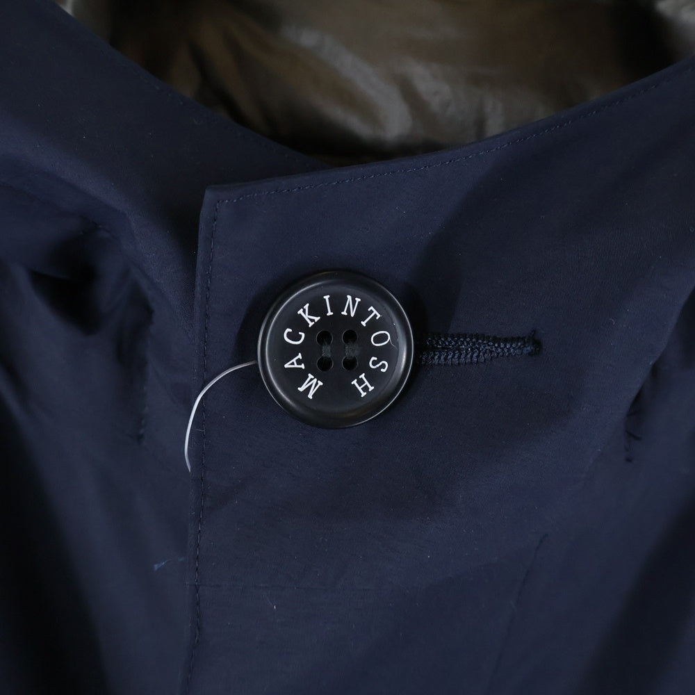 MACKINTOSH(マッキントッシュ) 24AW セミブライト ナイロンツイル フーデット ダウンコート ネイビー G1C09-003-28