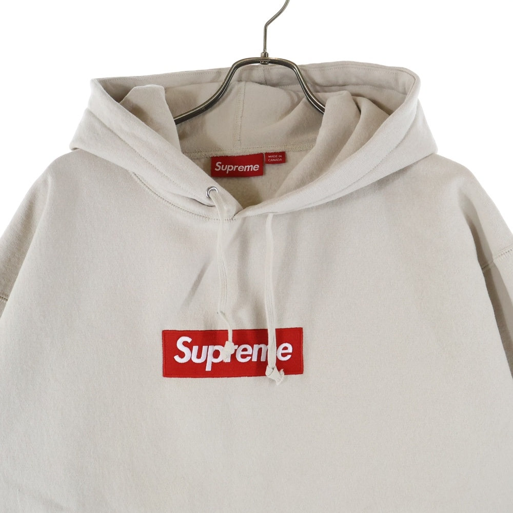 SUPREME(シュプリーム) 24AW Box Logo Hooded Sweat Shirt ボックスロゴ プルオーバースウェットパーカー ベージュ