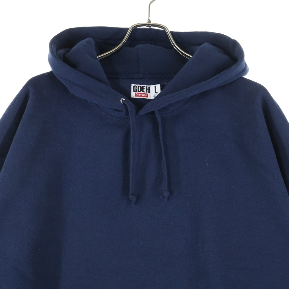 SUPREME(シュプリーム) 25SS ×GOODENOUGH Hooded Sweatshirt プルオーバー パーカー ネイビー