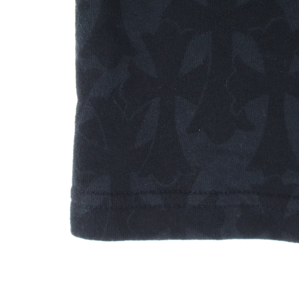 CHROME HEARTS(クロムハーツ) Graveyard Cemetery Cross Half Pants グレイブヤード スウェットハーフパンツ ブラック