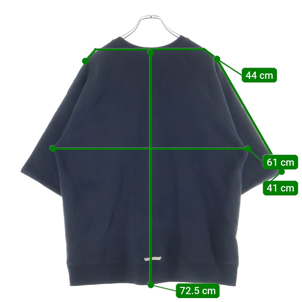 CHROME HEARTS(クロムハーツ) Y NOT SLO RIDE スウェット クルーネック半袖Tシャツ ブラック