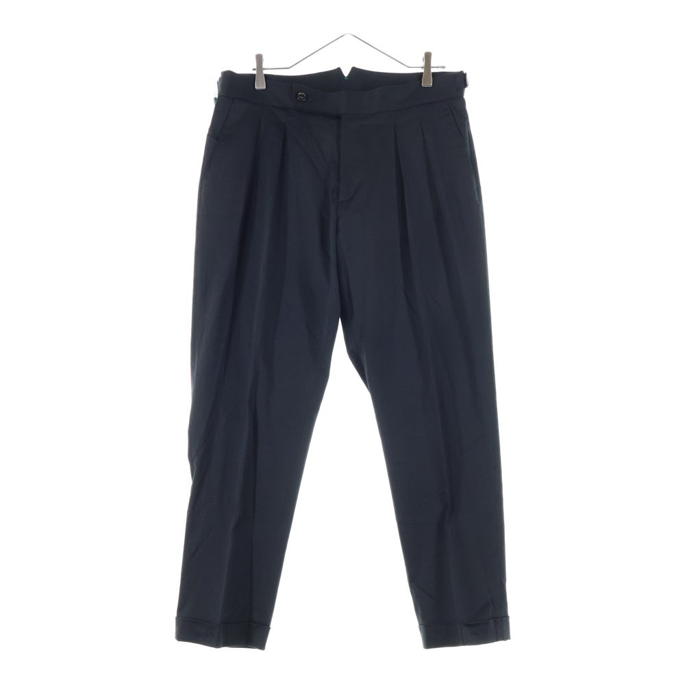 jun hashimoto(ジュンハシモト) ×BERWICH STRETCH PANTS ベルウィッチ ストレッチタックパンツ ブラック 1072412001
