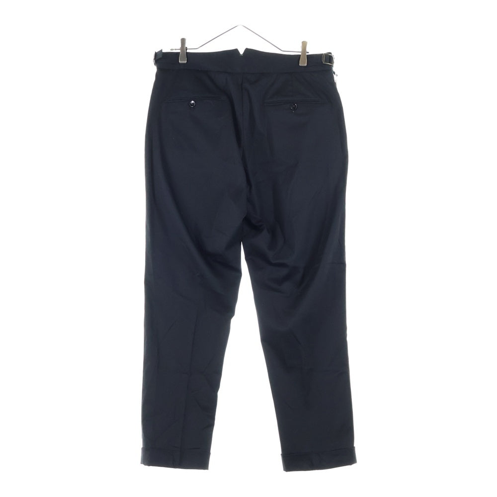 jun hashimoto(ジュンハシモト) ×BERWICH STRETCH PANTS ベルウィッチ ストレッチタックパンツ ブラック 1072412001