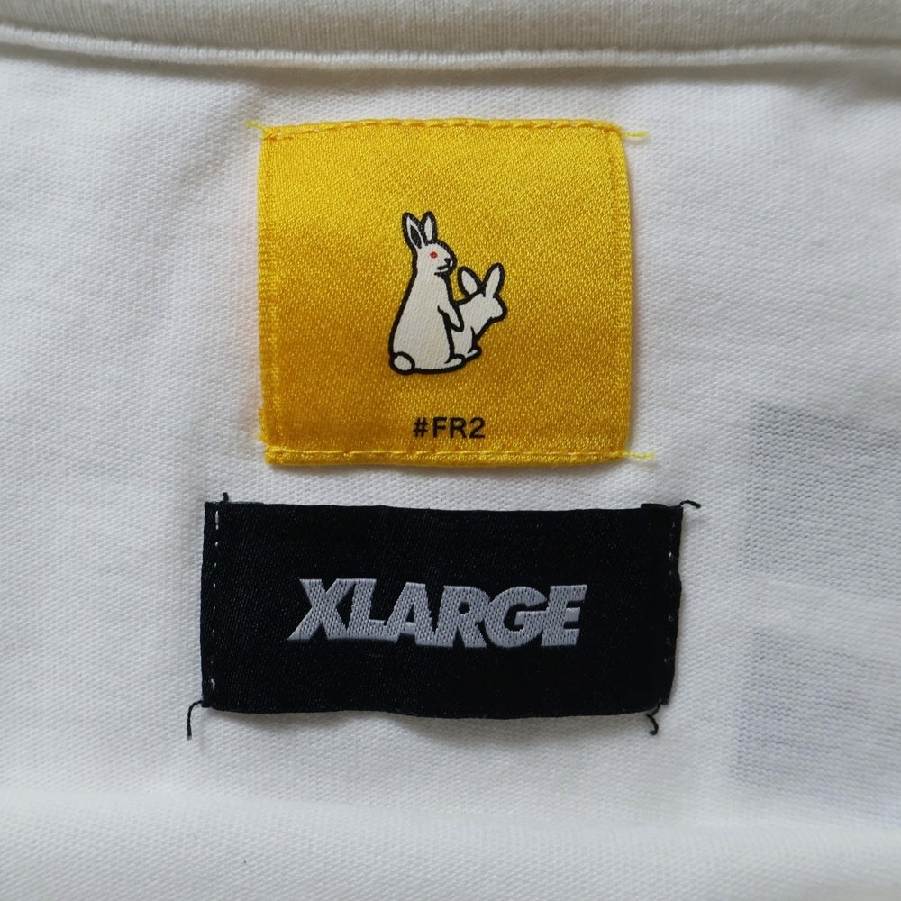 FR2(エフアールツー) ロゴプリント 半袖Tシャツ カットソー ホワイト