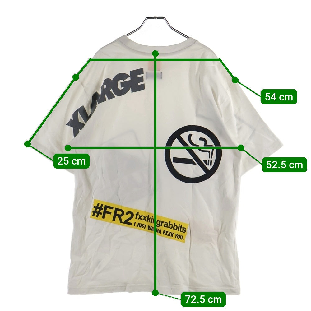 FR2(エフアールツー) ロゴプリント 半袖Tシャツ カットソー ホワイト