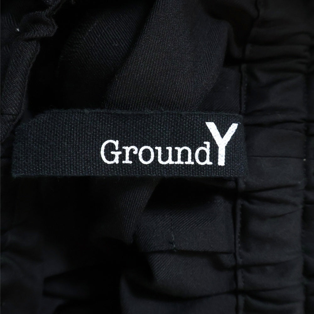 Ground Y(グラウンドワイ) T/W gabardine Crow pants カラスパンツ
