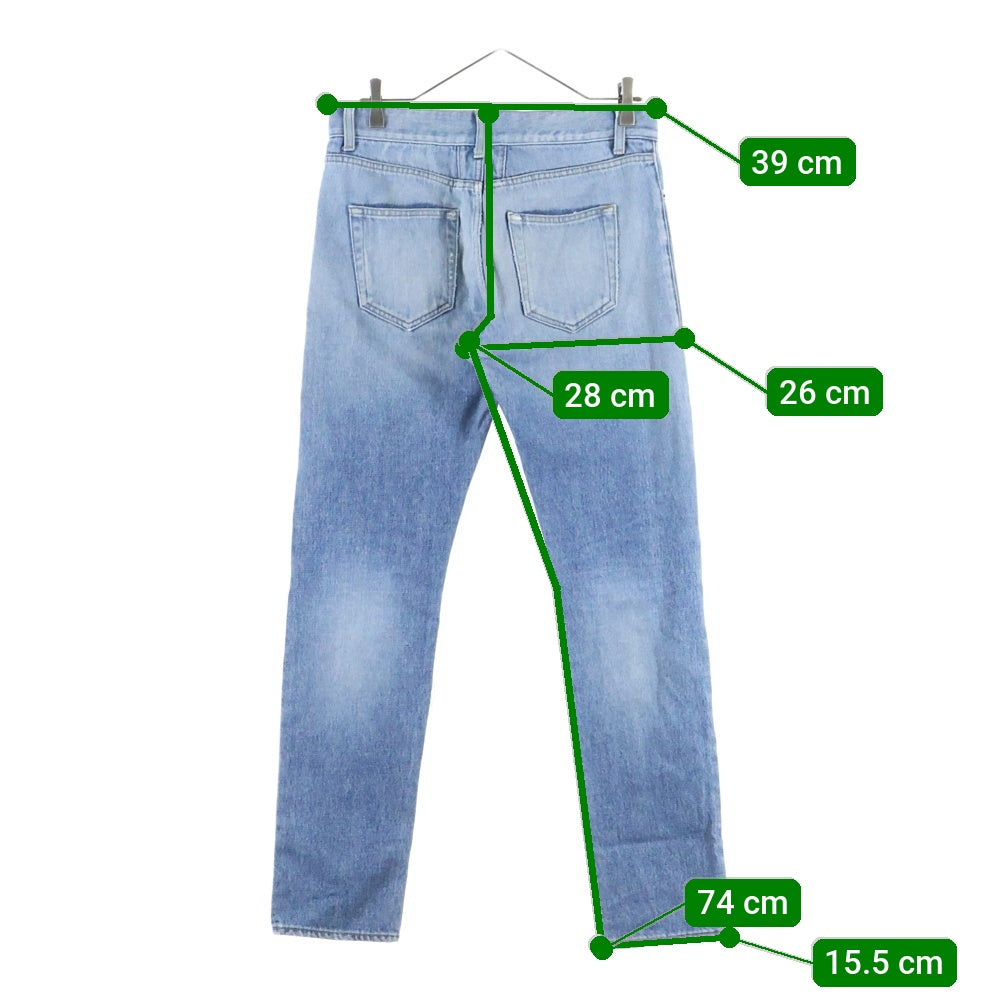 SAINT LAURENT PARIS(サンローランパリ) 15SS エディ期 クラッシュ スキニーデニム デニムパンツ