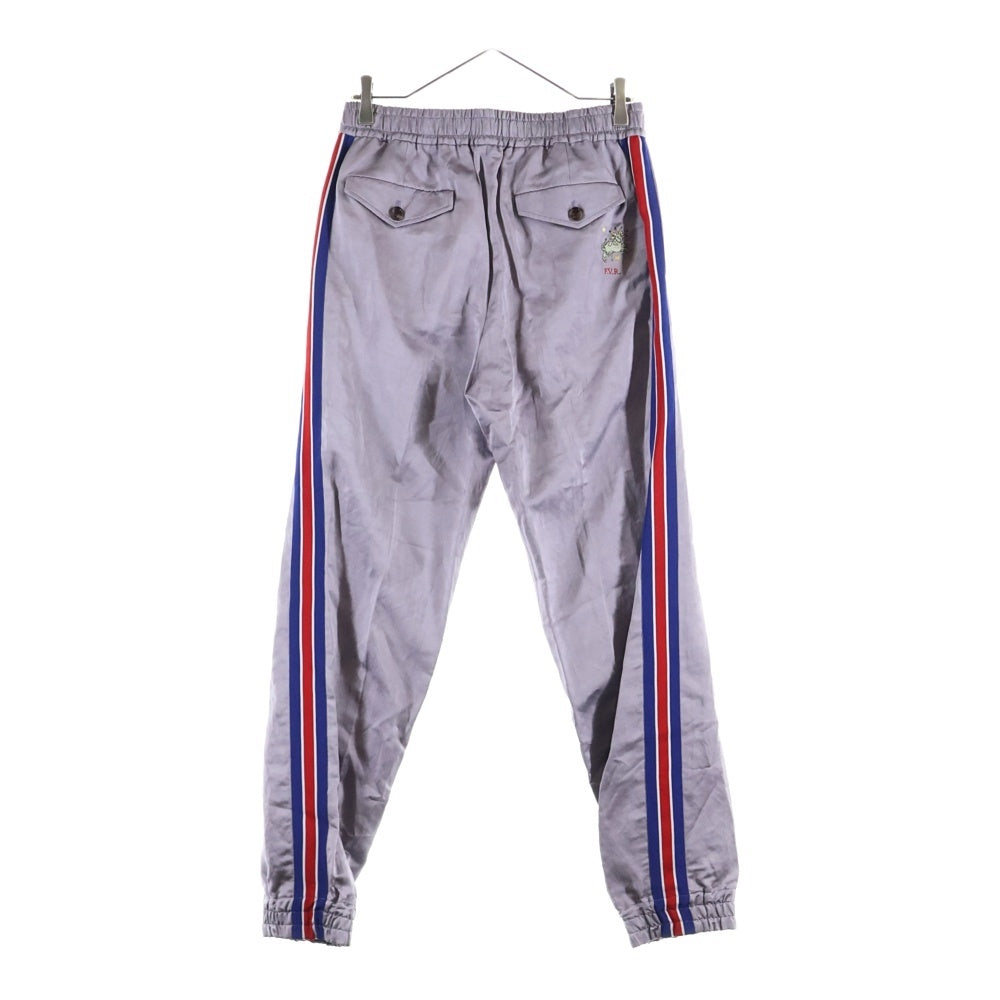 GUCCI(グッチ) サイドライン シルク リラックスイージーパンツ 613019 ZADOW パープル