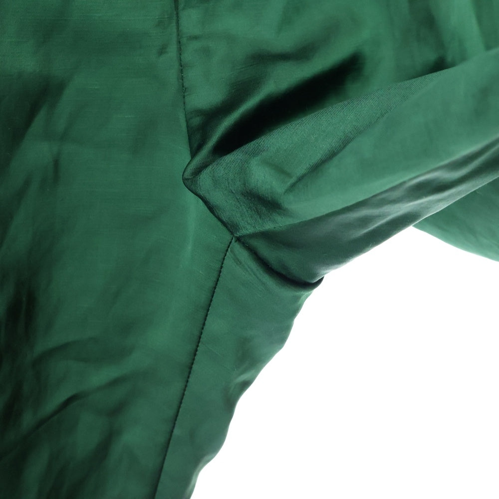 GUCCI(グッチ) サイドライン シルク リラックスイージーパンツ 613019 ZADOW グリーン