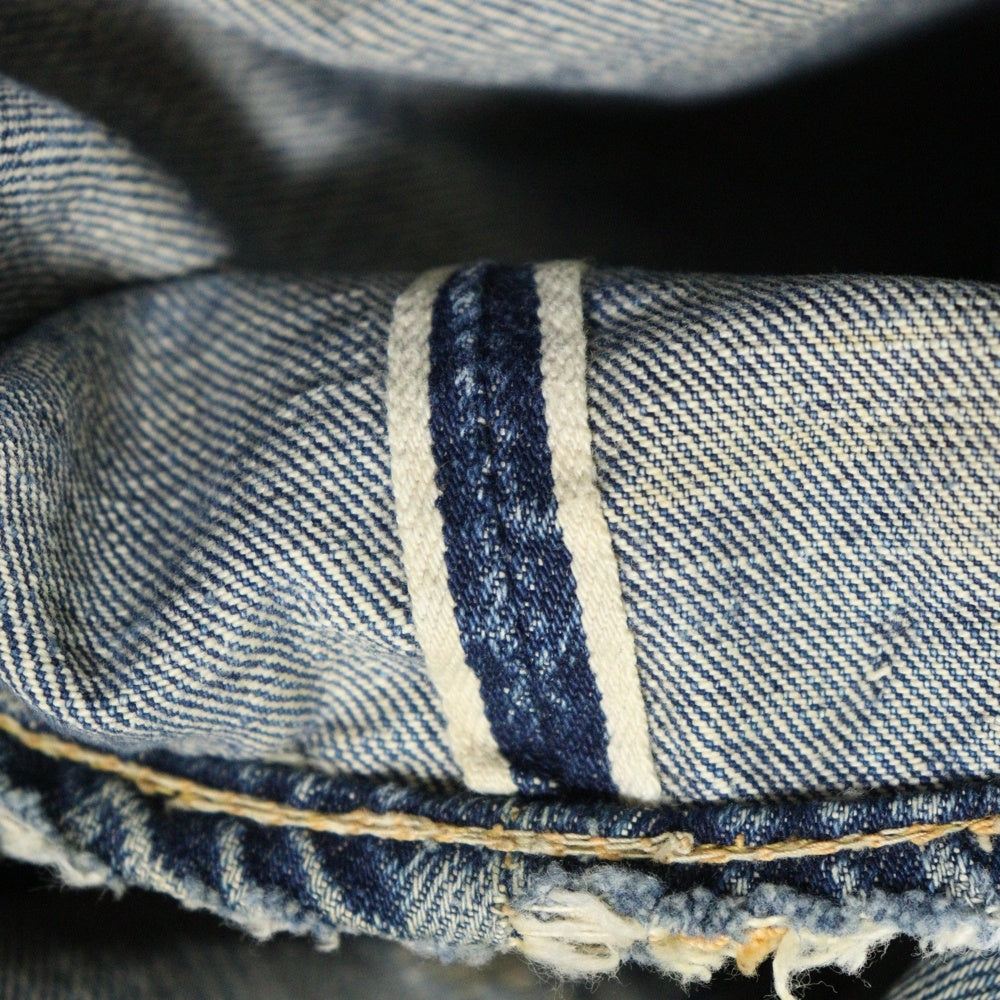 Levi's(リーバイス) 50s～60s 501ZXX 両面BIG E 均等V ボタン裏刻印12 片爪TALON ジッパーフライストレートデニムパンツ インディゴ