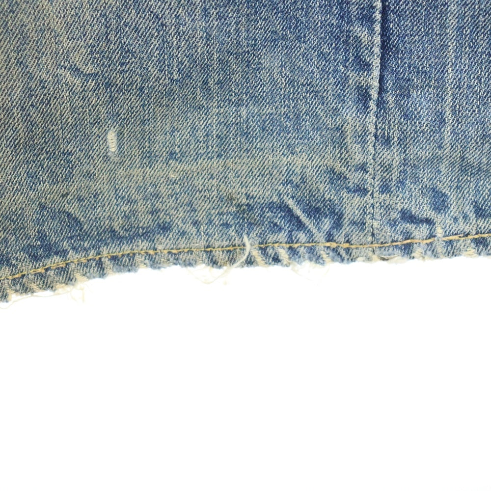 Levi's(リーバイス) 50s～60s 501ZXX 両面BIG E 均等V ボタン裏刻印12 片爪TALON ジッパーフライストレートデニムパンツ インディゴ