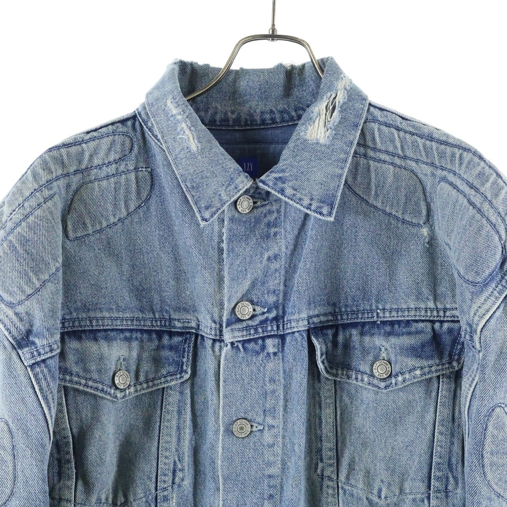 YEEZY GAP(イージーギャップ) PADDED DENIM JACKET パデッド デニムジャケット インディゴ