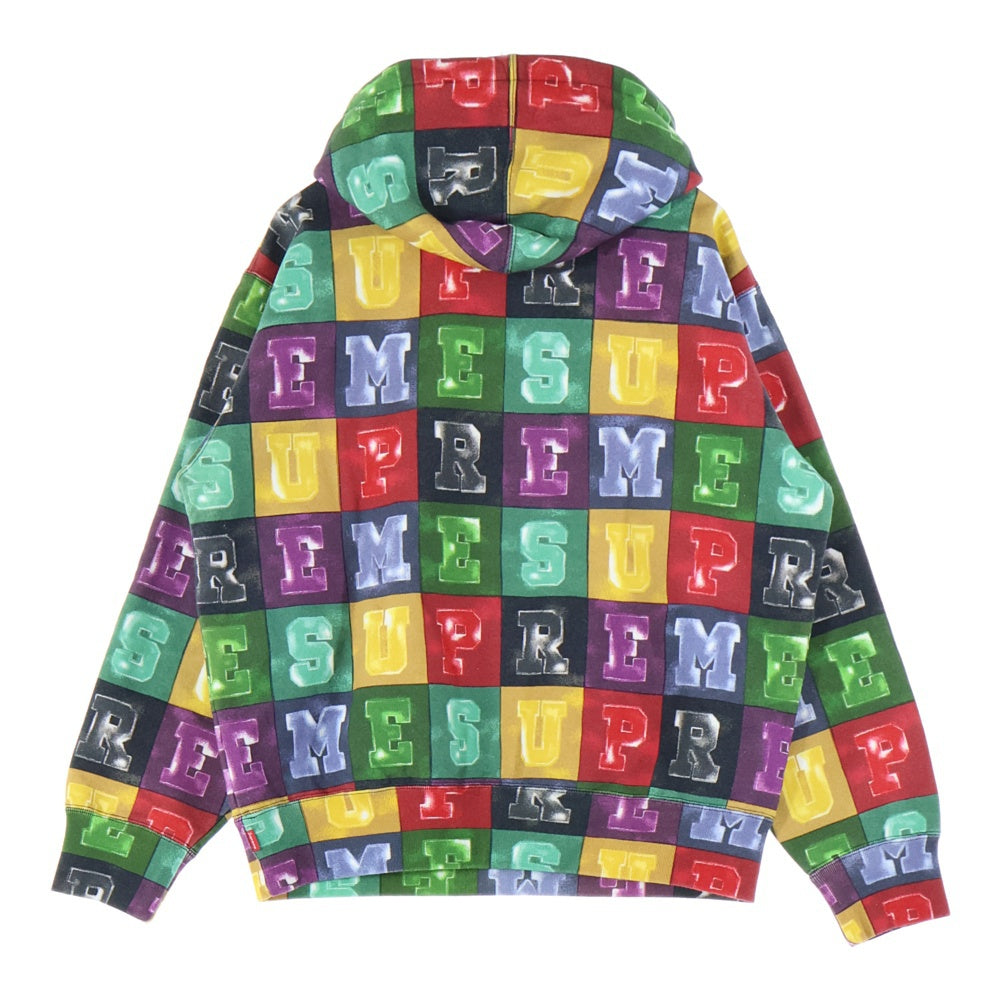 SUPREME(シュプリーム) 20AW Blocks Hooded Sweatshirt ブロックス フーデッド プルオーバーパーカー マルチ