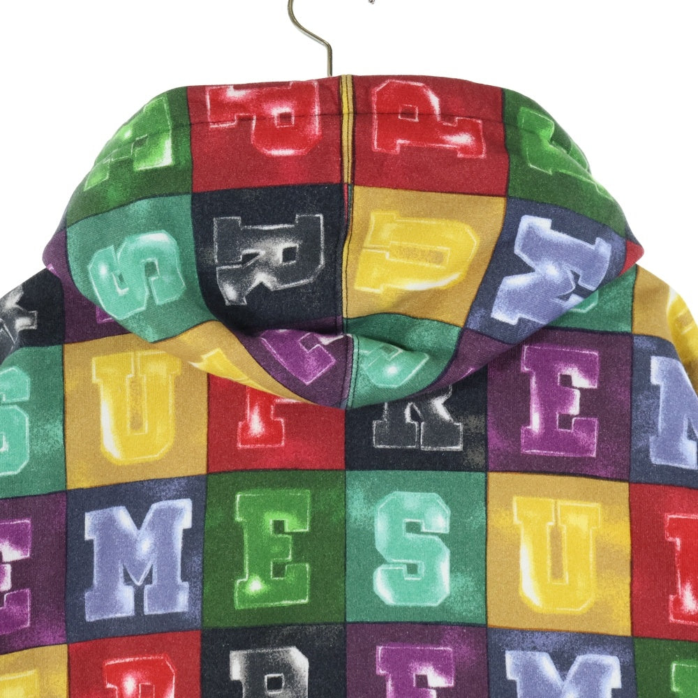 SUPREME(シュプリーム) 20AW Blocks Hooded Sweatshirt ブロックス フーデッド プルオーバーパーカー マルチ