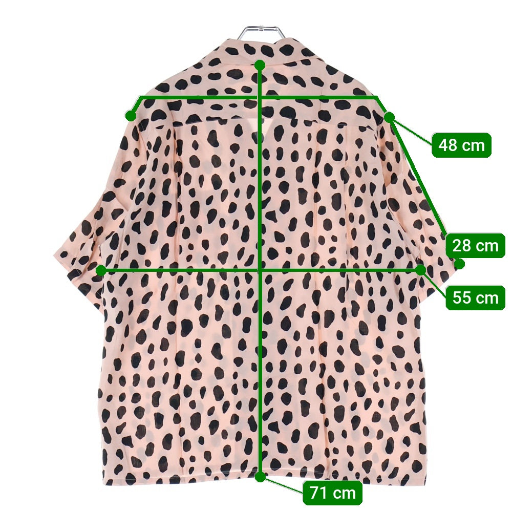 WACKO MARIA(ワコマリア) 24SS HAWAIIAN SHIRT アニマル柄 半袖シャツ