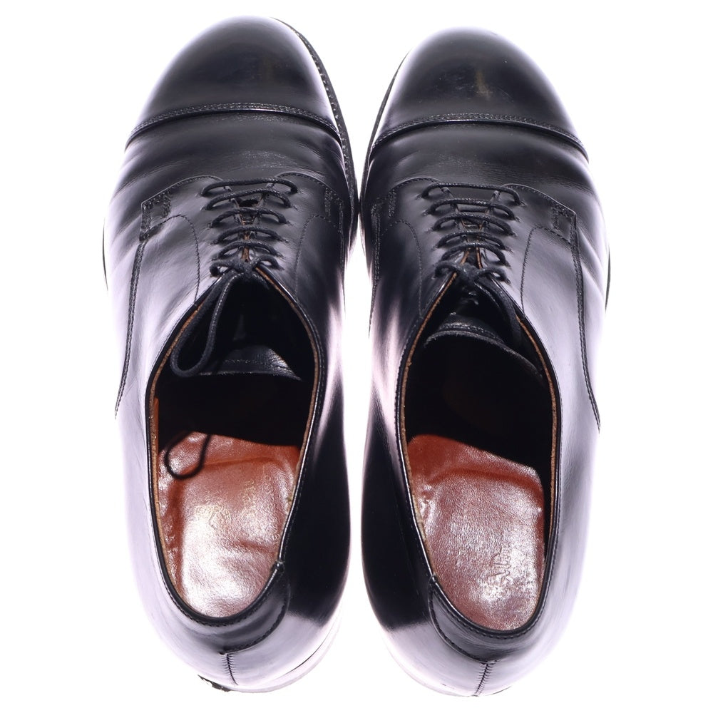 Alden(オールデン) Modified Cap Toe Blucher Black Calfskin モディファイドラスト キャップトゥ カーフスキン 外羽根 プレーントゥンシューズ