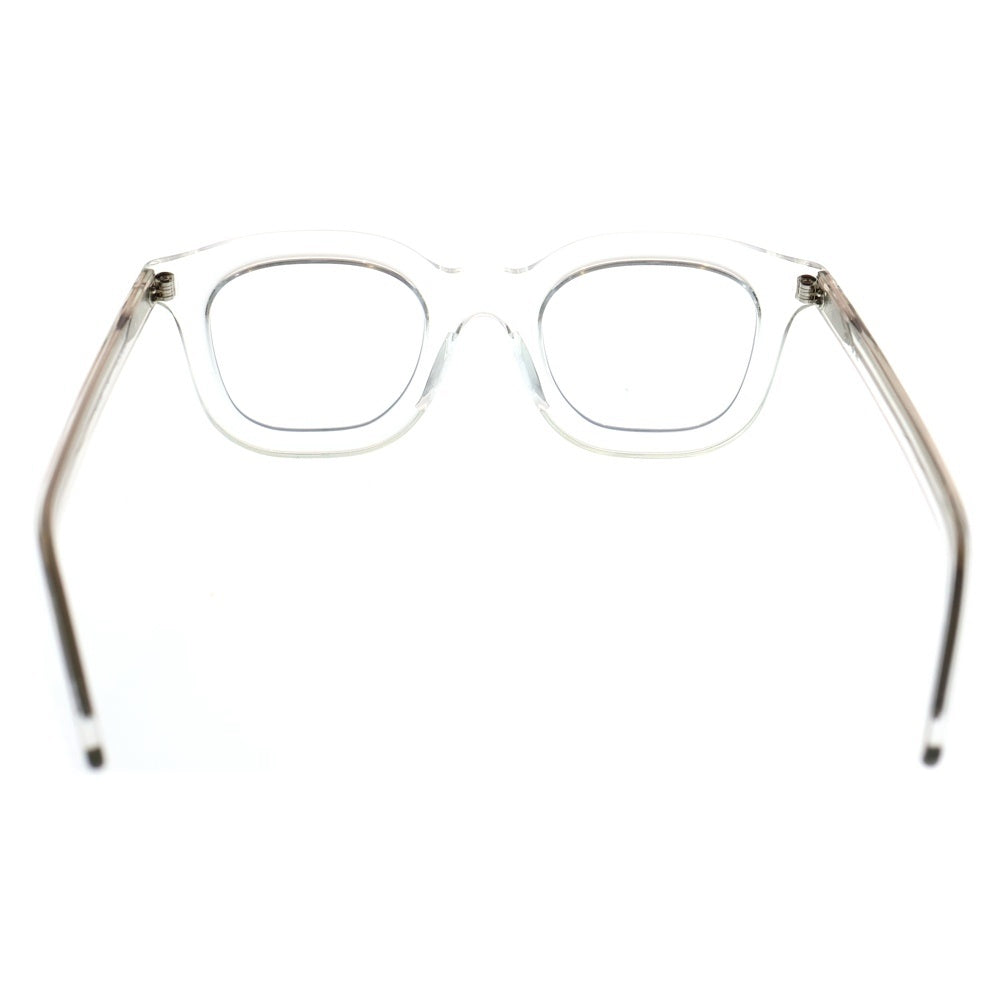 金子眼鏡(カネコガンキョウ) クリアフレーム ウェリントンサングラス 眼鏡 KA-78 クリア