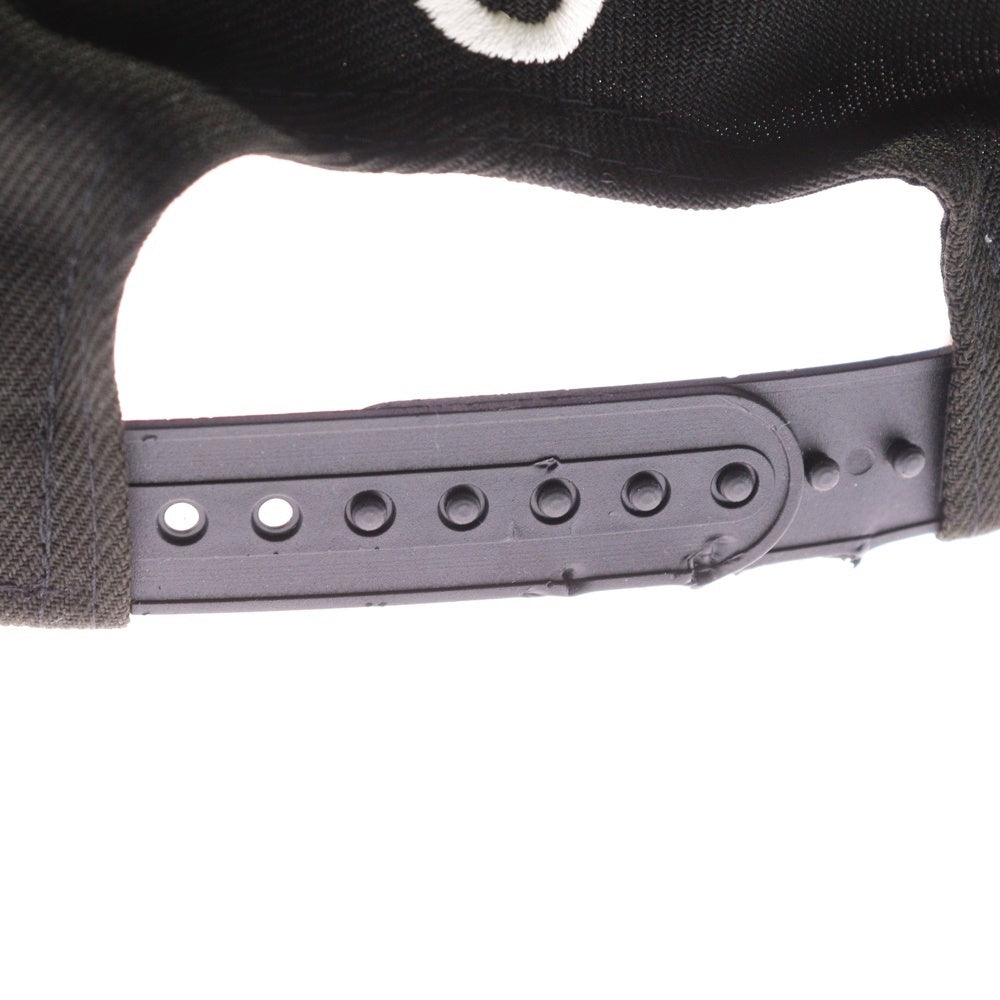 SAINT MICHAEL(セントマイケル) 24SS NE_CAP / MX ニューエラ ロゴ刺繍 ベースボールキャップ 帽子 ブラック MX SM-YS8-0000-C58