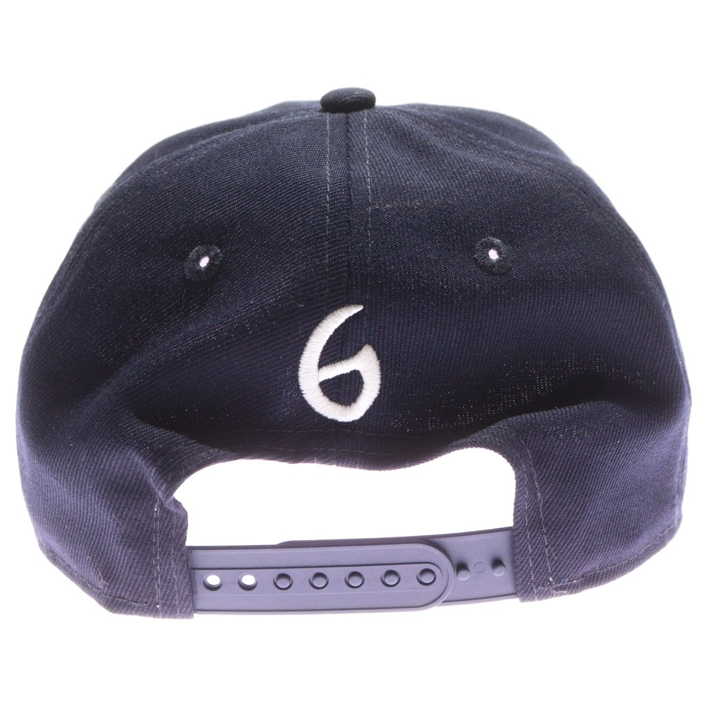 SAINT MICHAEL(セントマイケル) 24SS NE_CAP / MX ニューエラ ロゴ刺繍 ベースボールキャップ 帽子 ネイビー MX SM-YS8-0000-C58