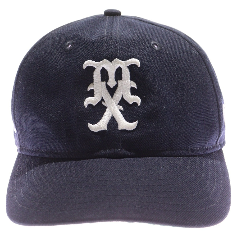 SAINT MICHAEL(セントマイケル) 24SS NE_CAP / MX ニューエラ ロゴ刺繍 ベースボールキャップ 帽子 ネイビー MX SM-YS8-0000-C58