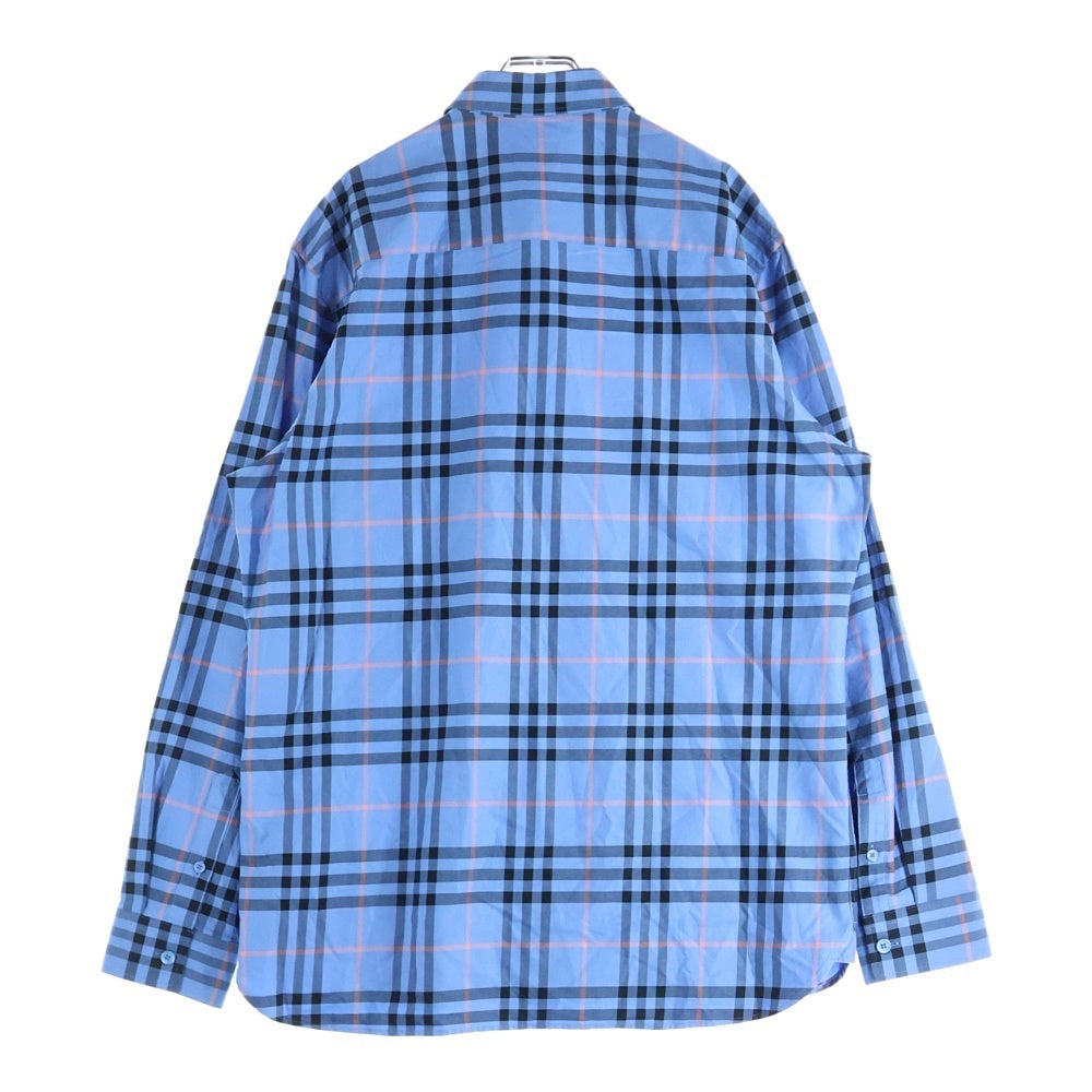 BURBERRY(バーバリー) Cotton Check Pattern Shirt チェック柄 ロング