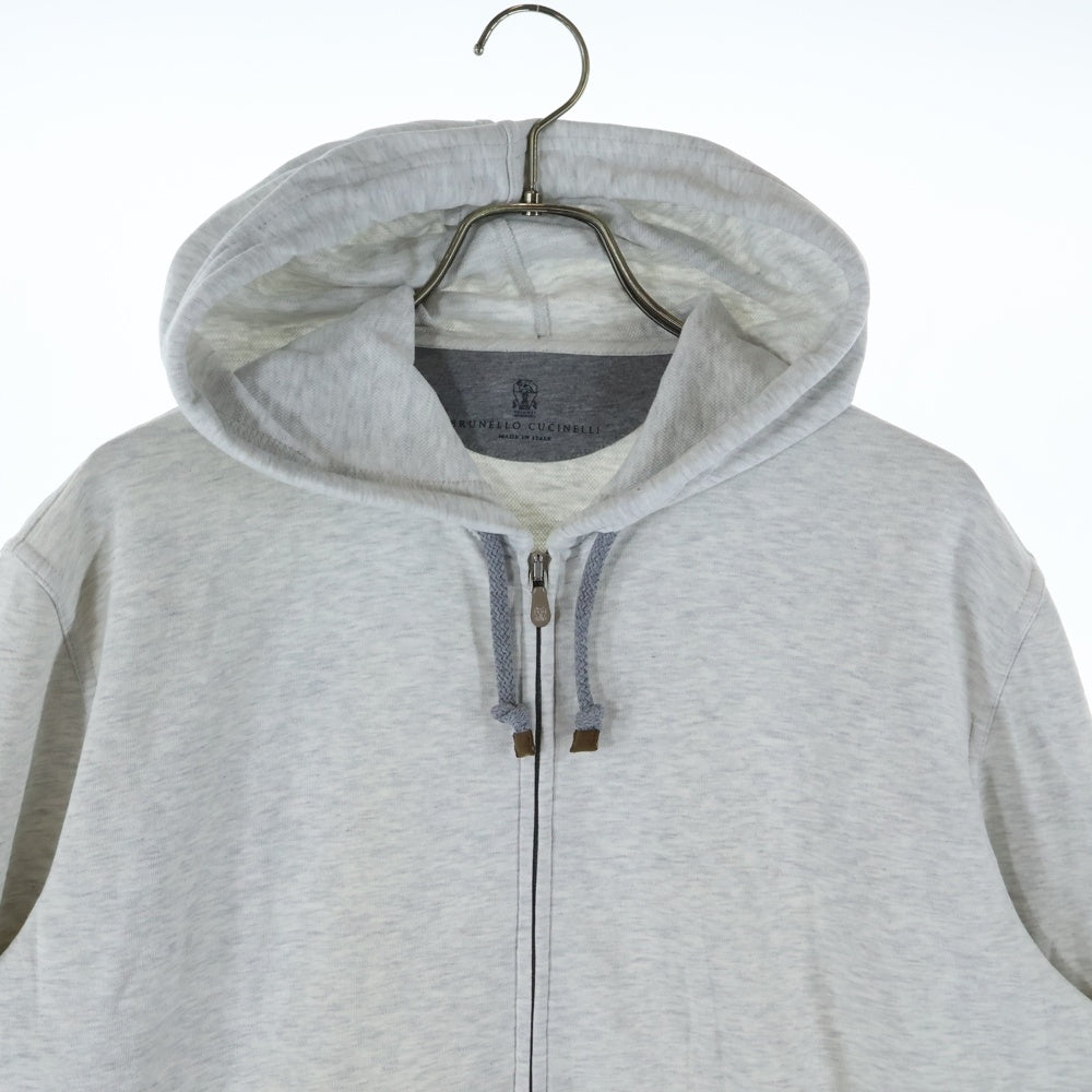 BRUNELLO CUCINELLI(ブルネロクチネリ) ダブルジップアップ パーカー