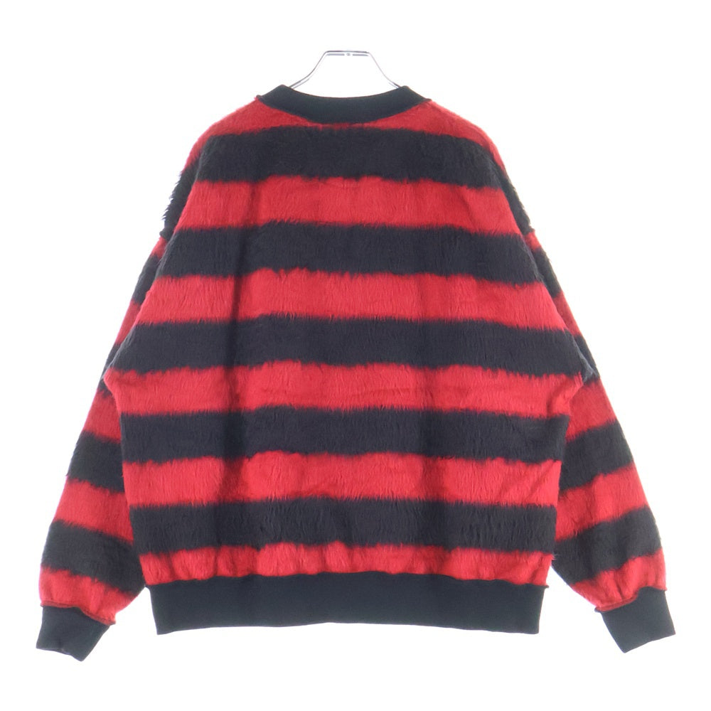 HYSTERIC GLAMOUR(ヒステリックグラマー) MAXIMUM SOUNDS マキシマム サウンズ ボーダー ニット ブラック/レッド レディース 01253CS02