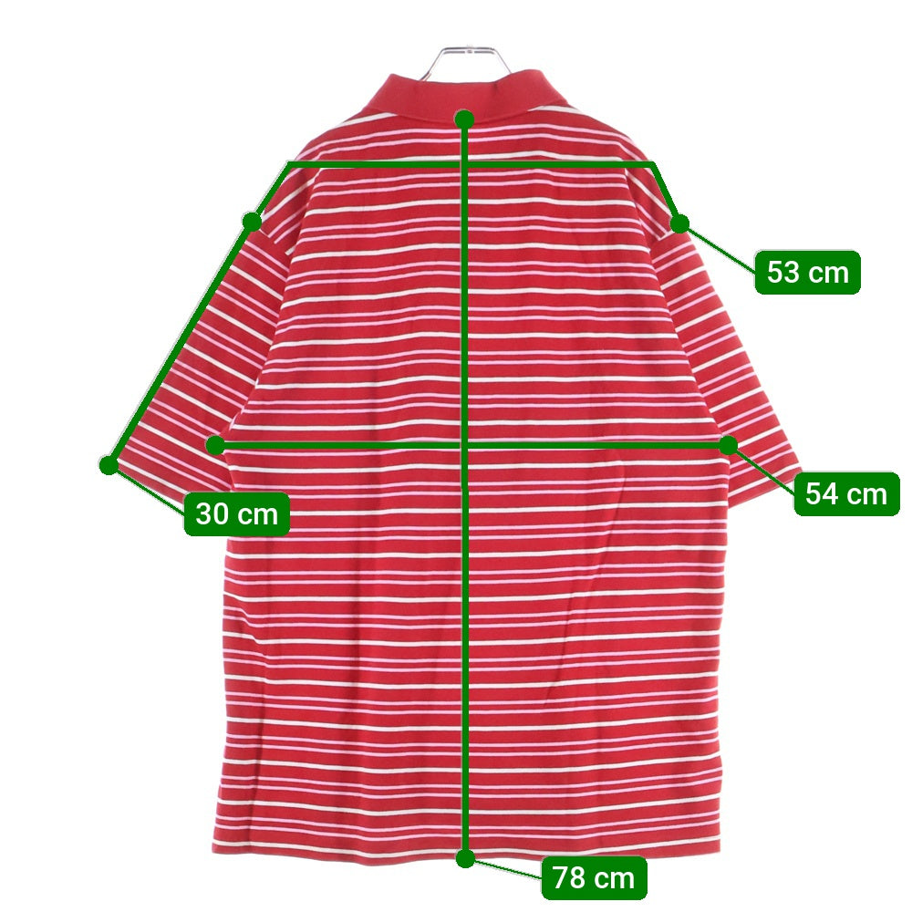 MARTINE ROSE(マーティンローズ) 25SS OVERSIZED PANELLED POLO LOCAL