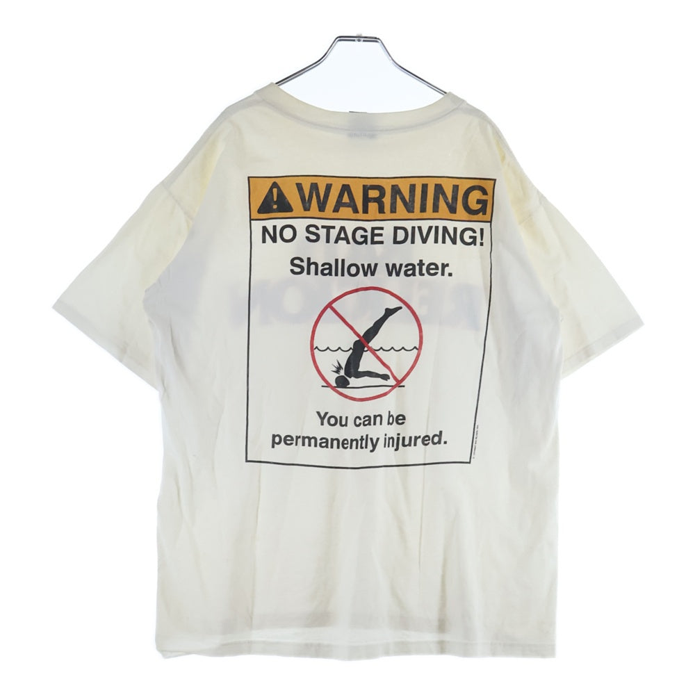 VINTAGE(ヴィンテージ) 90s GIANT コピーライト有 90s BAD RELIGION クルーネック 半袖 Tシャツ ホワイト