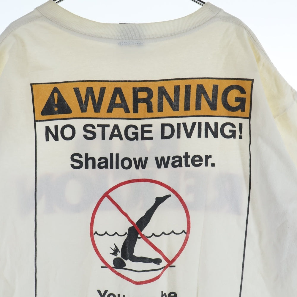 VINTAGE(ヴィンテージ) 90s GIANT コピーライト有 90s BAD RELIGION クルーネック 半袖 Tシャツ ホワイト