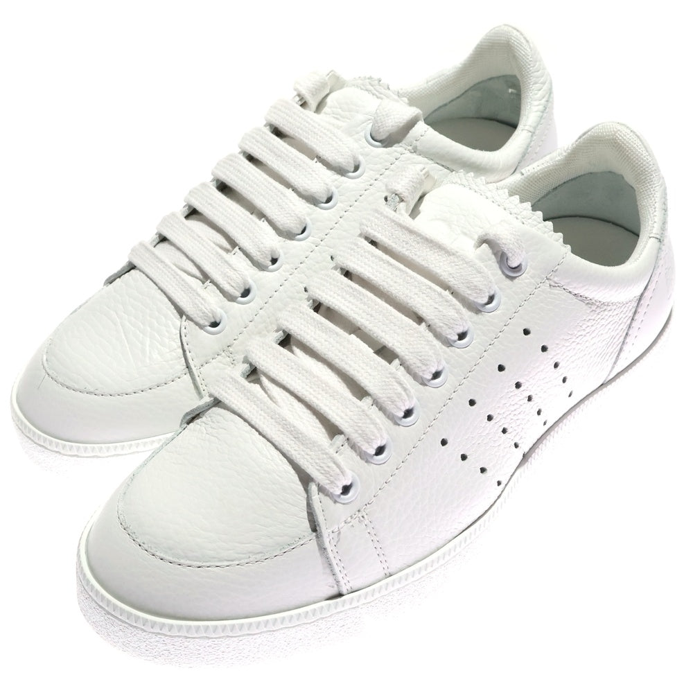 LOEWE(ロエベ) アナグラム レザー ローカットスニーカー 592403 ホワイト レディース