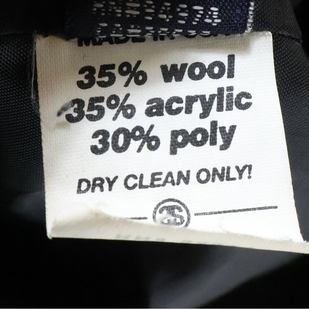 OLD STUSSY ウールコート 90's 希少 初期 90's超希少OLD STUSSY多数、日本1号店記念STUSSY×Schottのコート