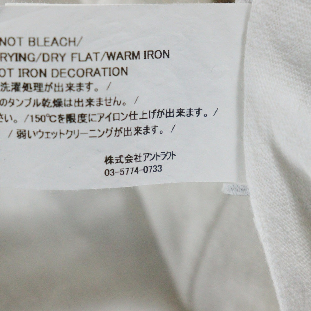 READY MADE(レディメイド) 24SS RE-CO-WH-00-00-275 ハートロゴプリントTシャツ ホワイト