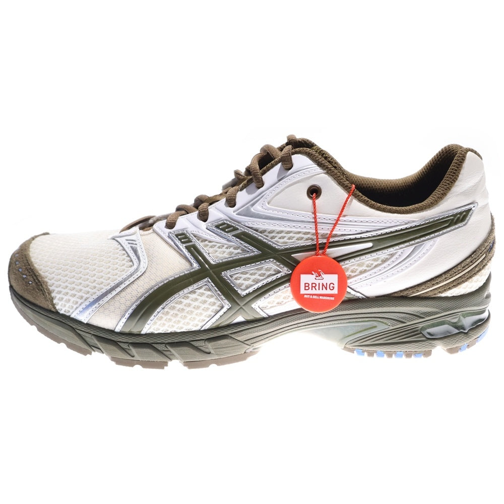 ASICS(アシックス) ×Temptation Vacation Gel-DS Trainer 14 テンプテーションバケーション ゲルDS トレーナー14 ローカットスニーカー アイボリー/オリーブ 1203A810-101