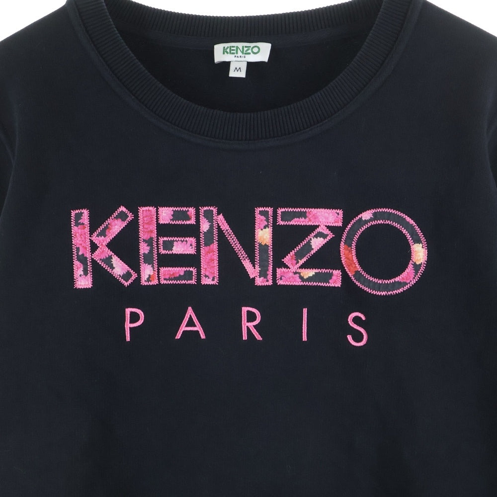 KENZO(ケンゾー) Flower Logo Sweatshirts 花柄ロゴ スウェット