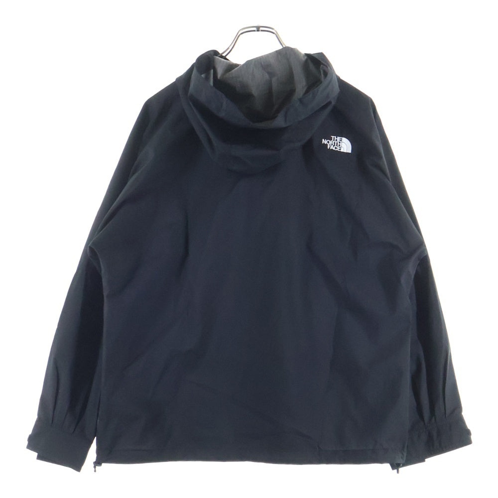 THE NORTH FACE(ザノースフェイス) WINDJAMMER ロゴ刺繍 ウィンドジャマージャケット ブラック NP12036