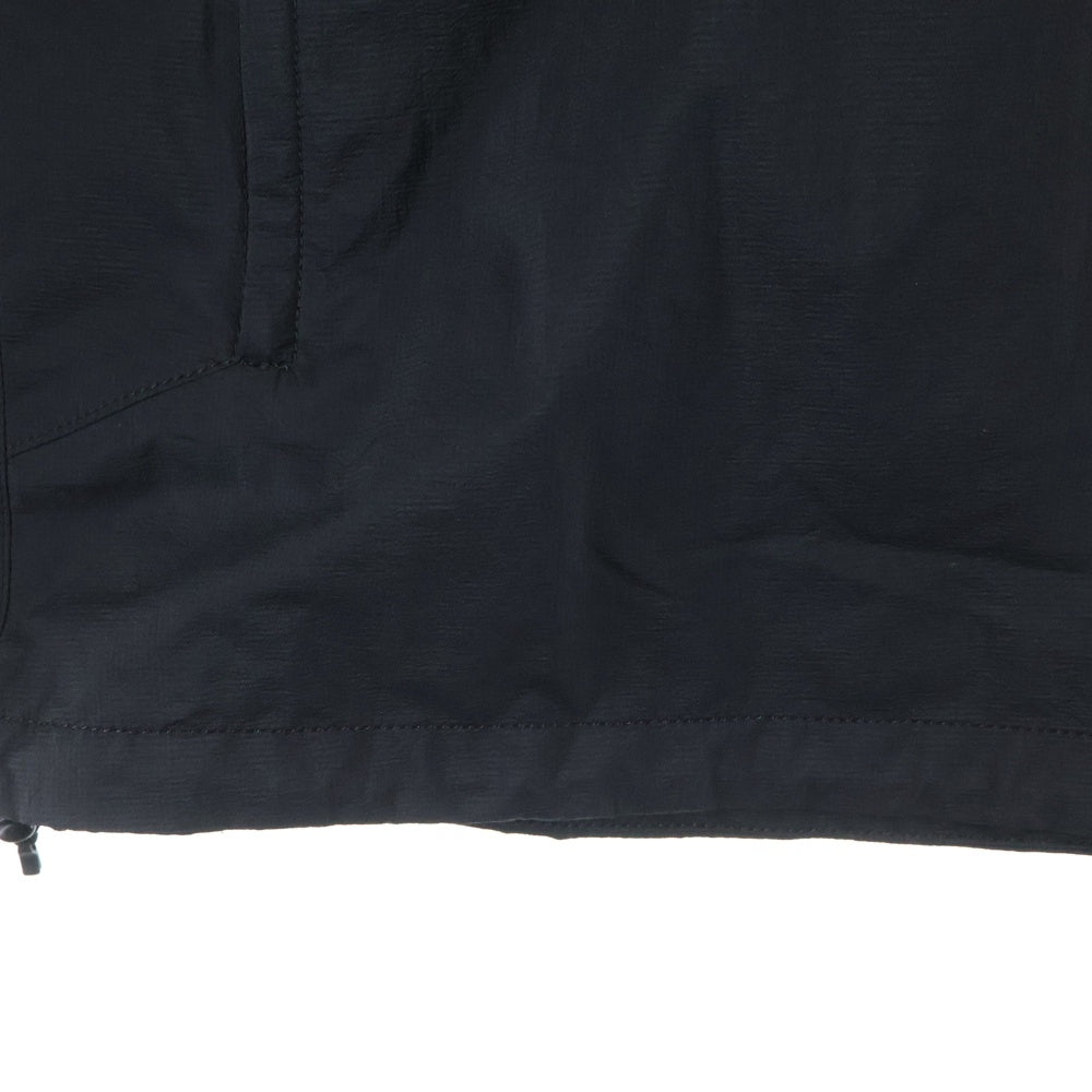 THE NORTH FACE(ザノースフェイス) WINDJAMMER ロゴ刺繍 ウィンドジャマージャケット ブラック NP12036