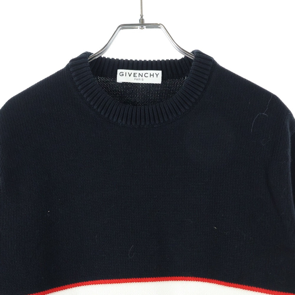 GIVENCHY(ジバンシィ) サイドライン ロゴニット セーター ブラック