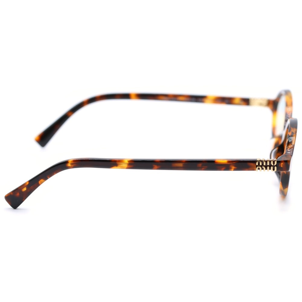 miumiu(ミュウミュウ) フレームロゴ リガードサングラス 眼鏡 SMU 04Z-F ブラウン