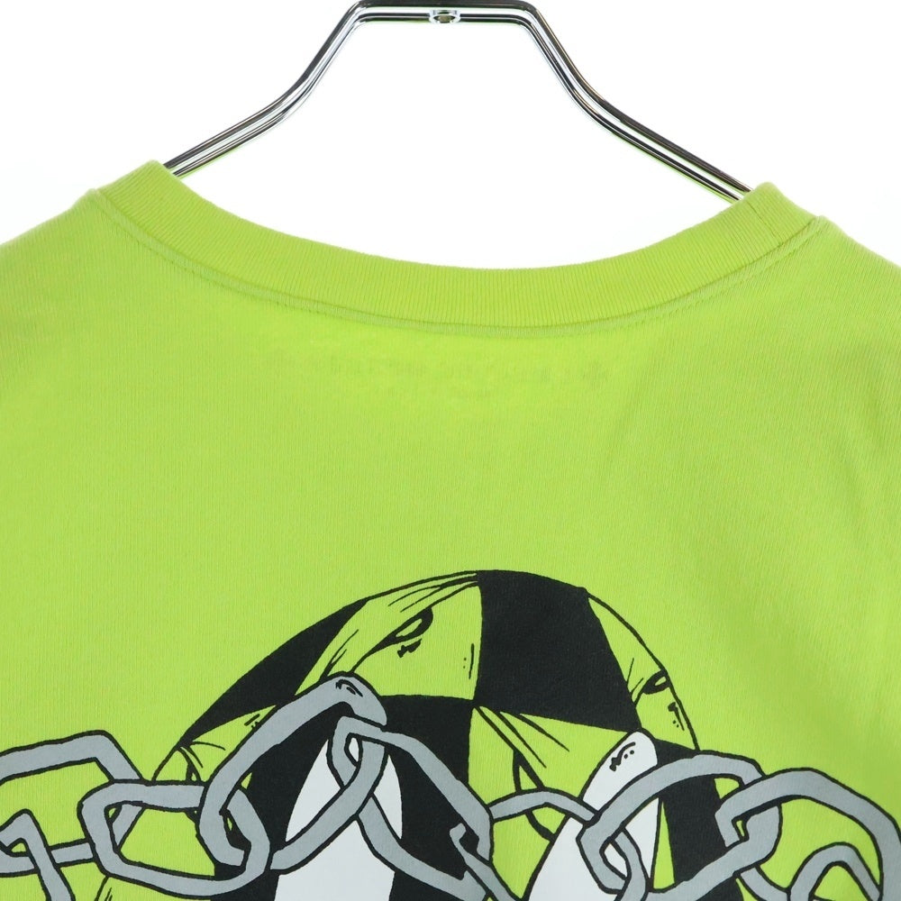 CHROME HEARTS(クロムハーツ) 22AW ×MATTY BOY PPO CHAIN GAME マッティボーイ チェーンゲーム クルーネック スウェットトレーナー イエロー