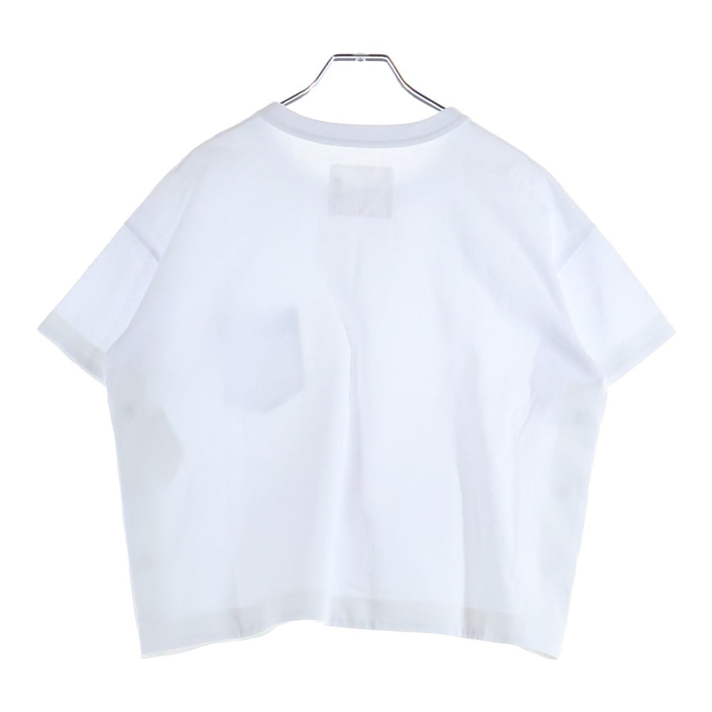 Sacai(サカイ) 24SS サイドボタン クルーネック半袖Tシャツ SCW-098