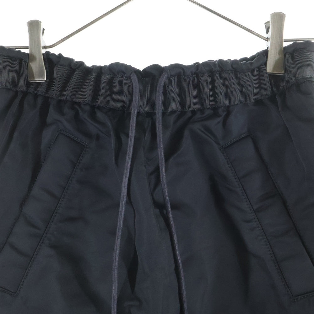 Sacai(サカイ) 23AW サイドジップ ナイロンスカート SCW-073 ブラック レディース