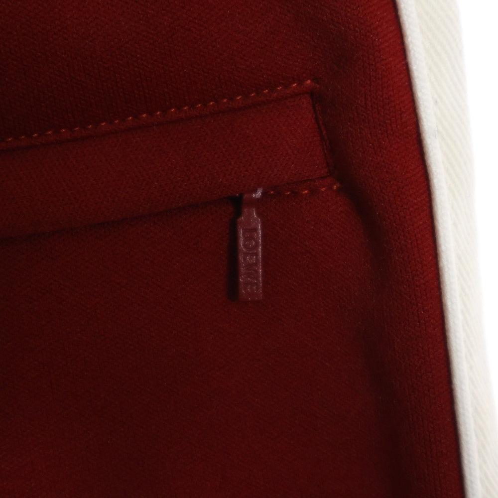 LOEWE(ロエベ) アナグラム サイドライン トラウザートラックパンツ S359Y04XAZ レッド